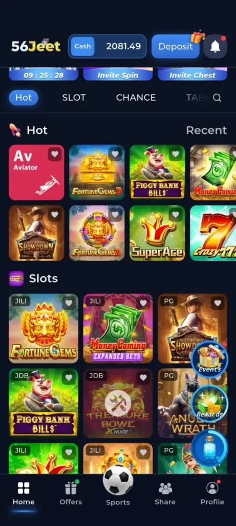 56Jeet Game Home image