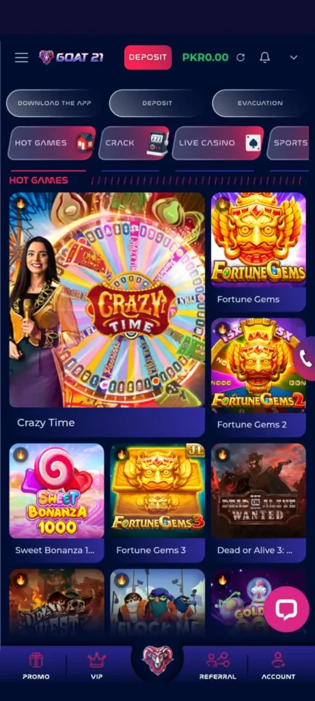 Goat21 game home image