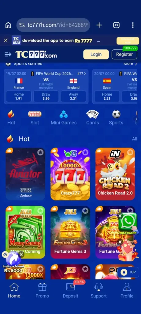 TC777 Game home image