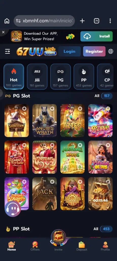 67 UU Game slot Game