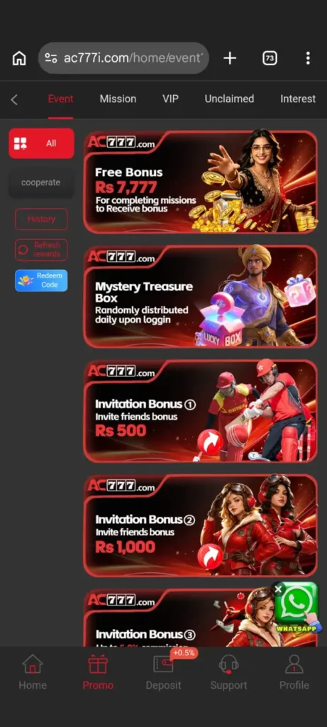 Apk Bonus and reward picture